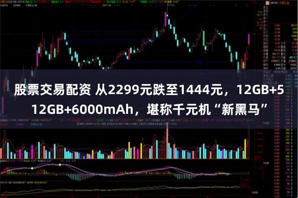 股票交易配资 从2299元跌至1444元，12GB+512GB+6000mAh，堪称千元机“新黑马”